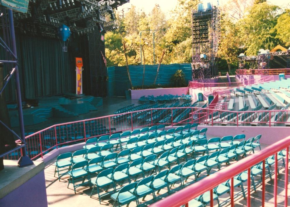 Shot of an empty Videopolis theater