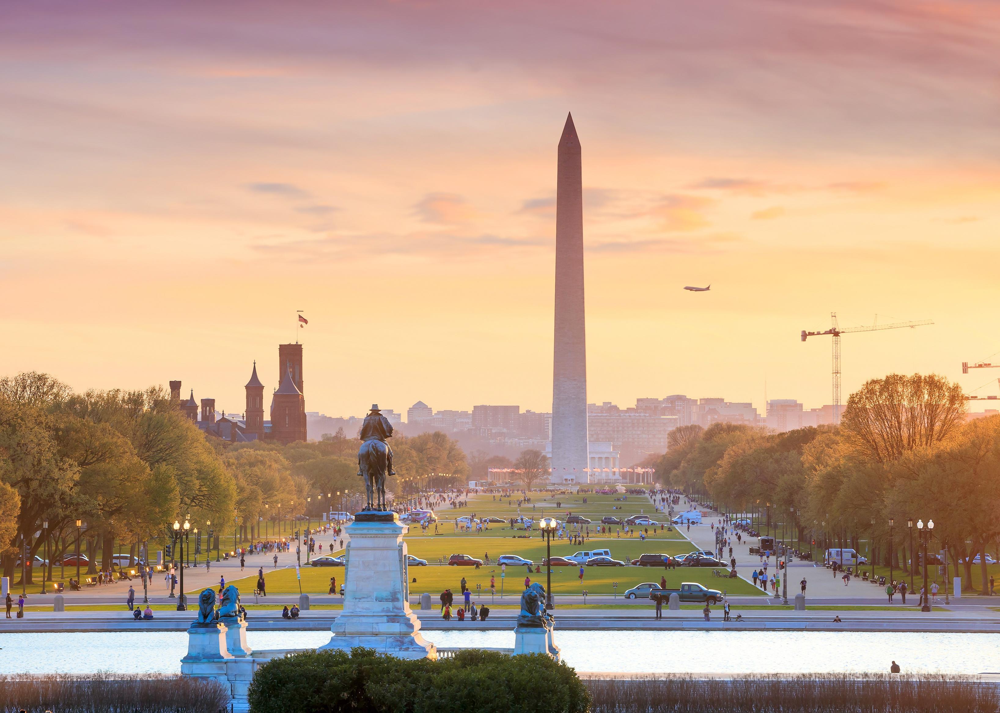 The Washington Monument in Washington D.C.