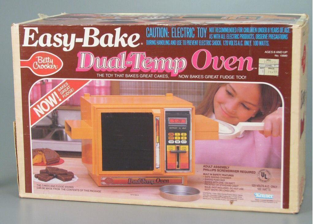 1978 Betty Crocker Kenner Easy Bake Mini-Wave Oven w/ Instructions *NOT  TESTED*