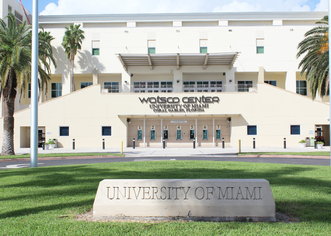 Watsco Center at University of Miami.