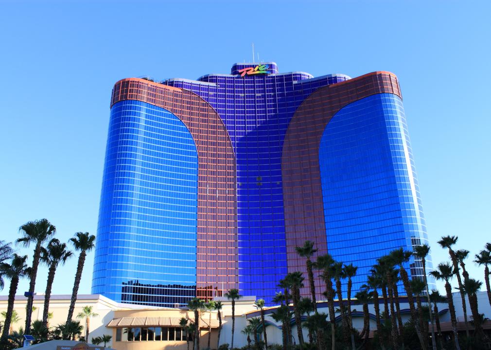 Front view of Rio All Suite Hotel and Casino.