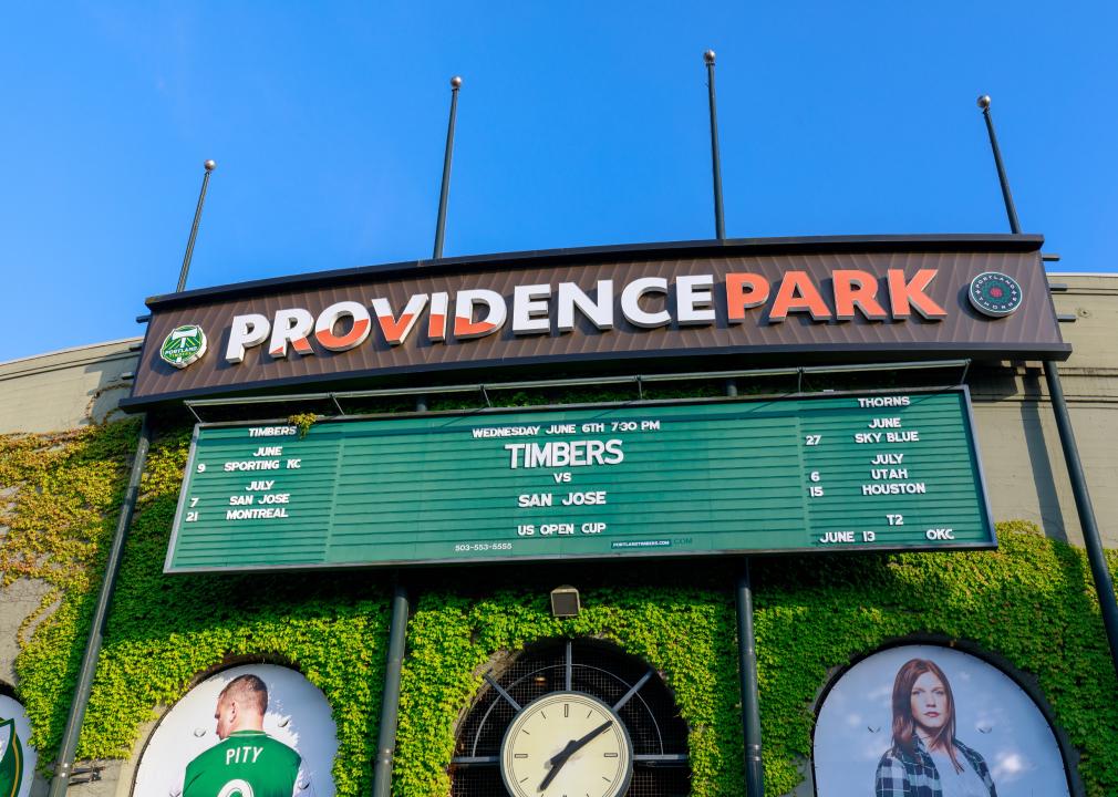 Portland Timbers vs San Jose Earthquakes, U.S. Open Cup, held at Providence Park in Portland