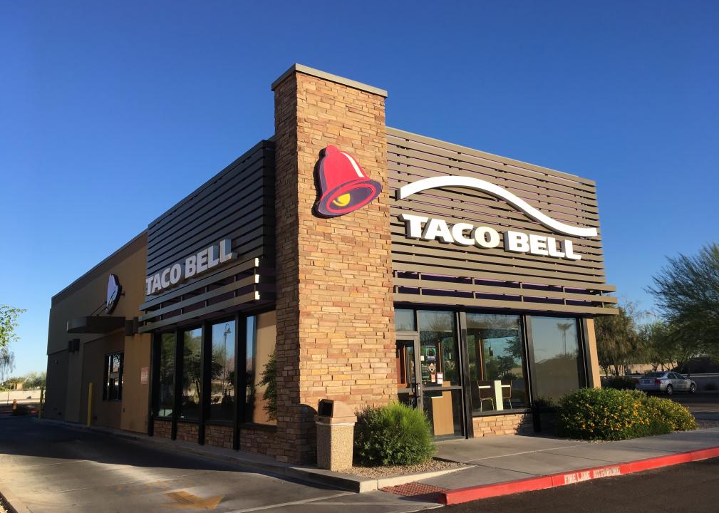 A standalone Taco Bell. 