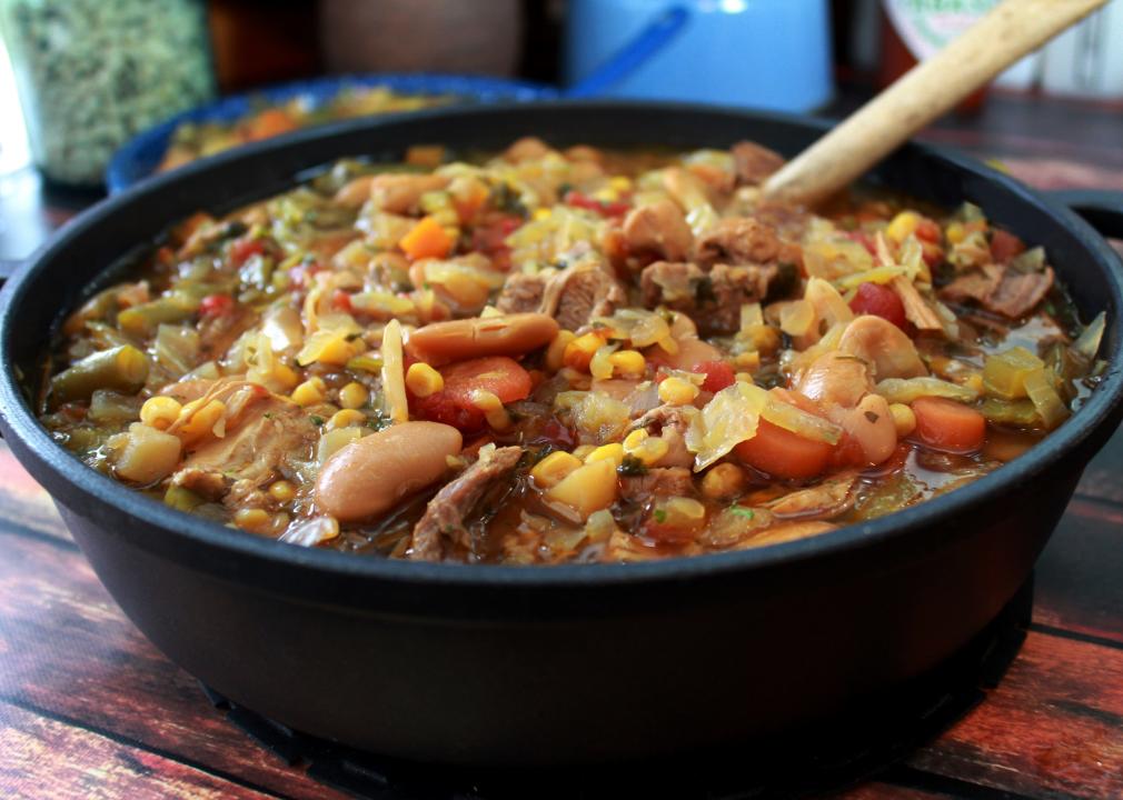 Bowl of Kentucky burgoo.