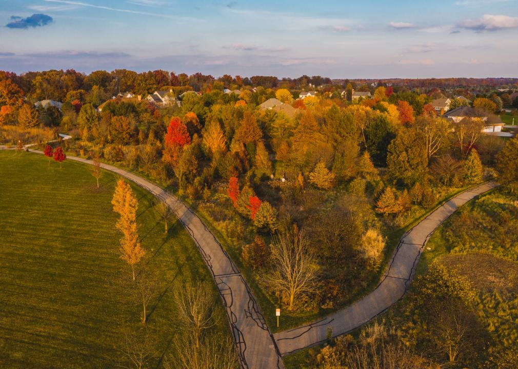 West Park during the fall.