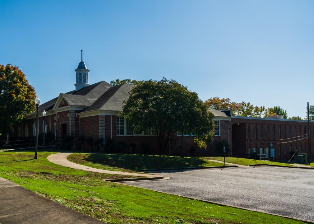 The old third ward school in Griffin, Georgia.