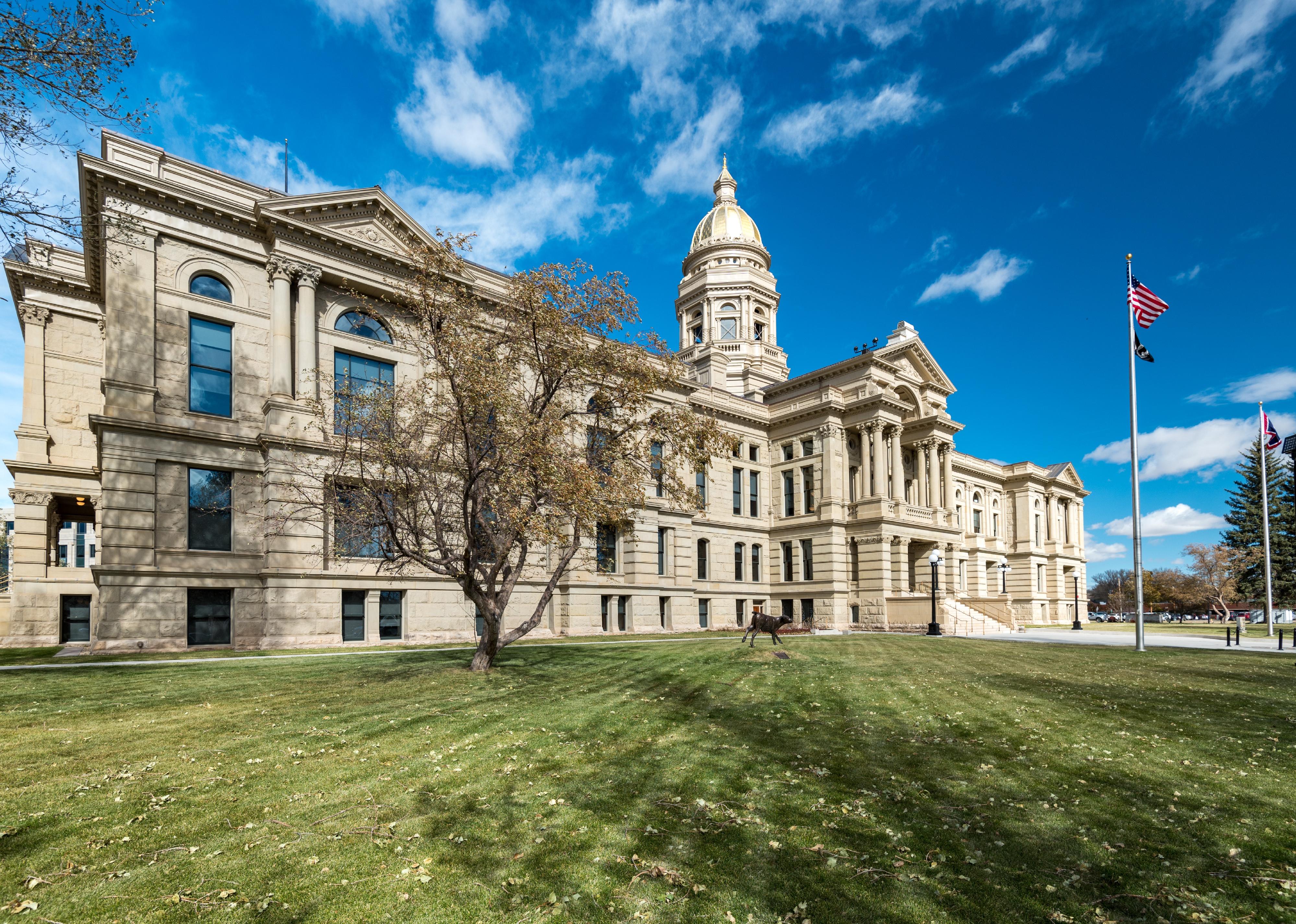 State Capitol of Wyoming in Cheyenne.