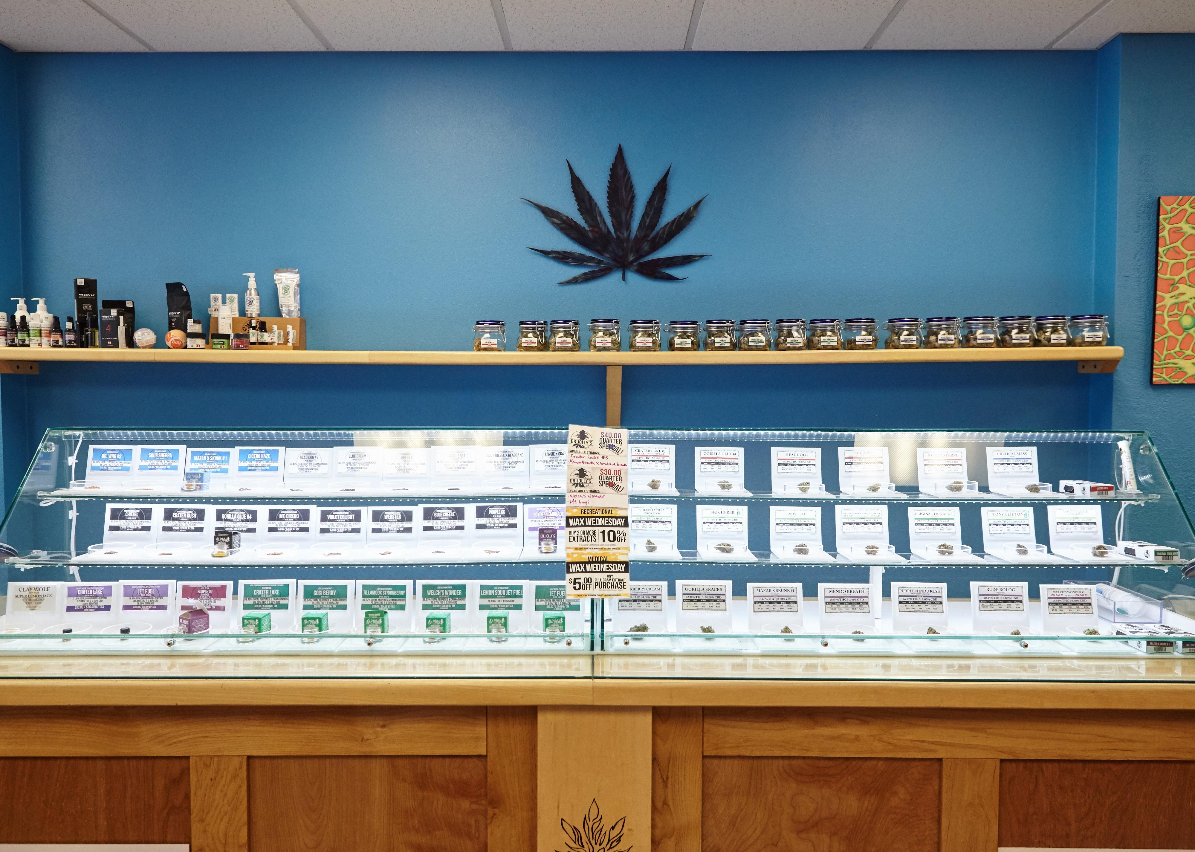 Cannabis Dispensary in Bend, Oregon.