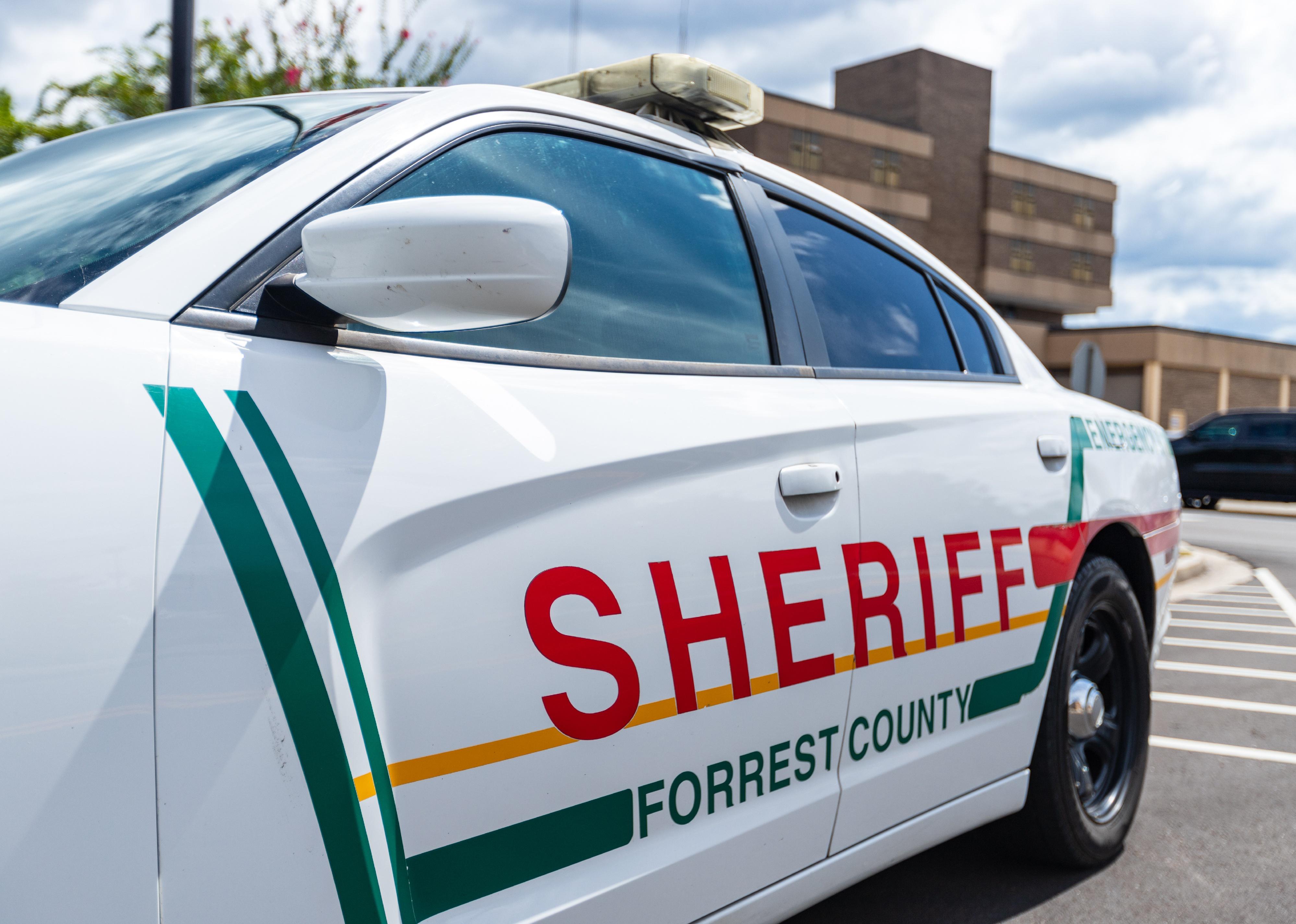 Forrest County Mississippi sheriff patrol car.