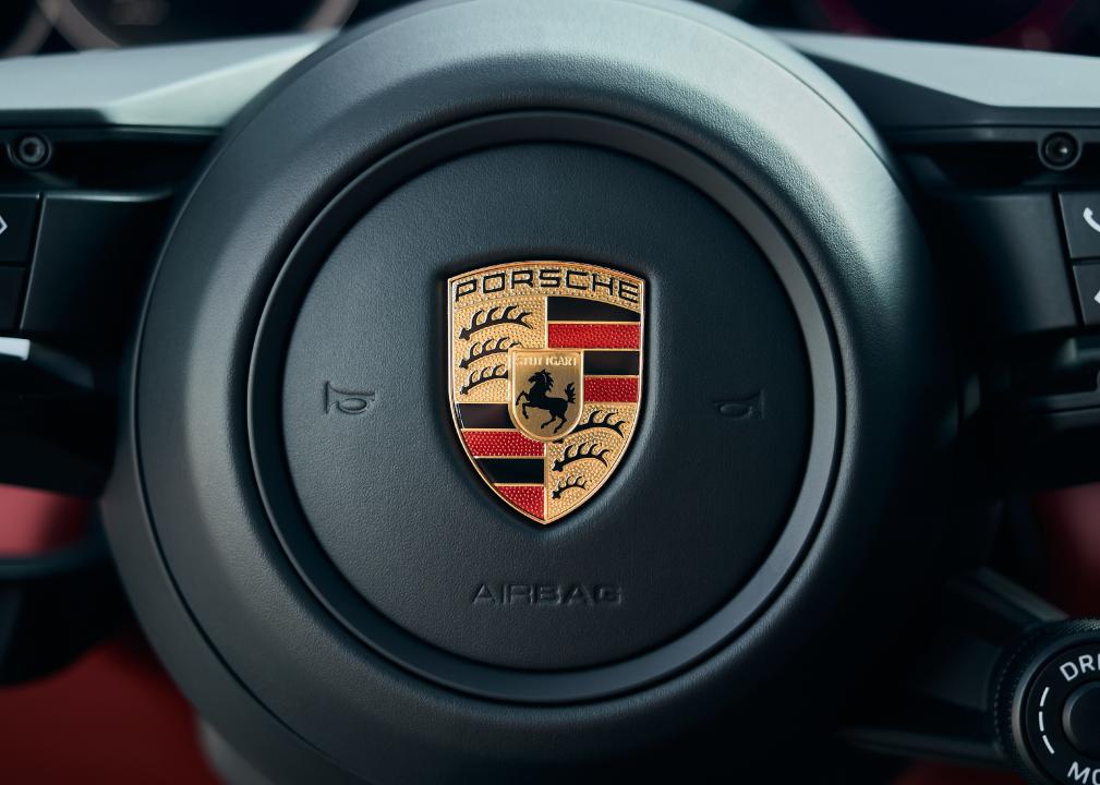 Porsche Panamera GTS Steering wheel. 