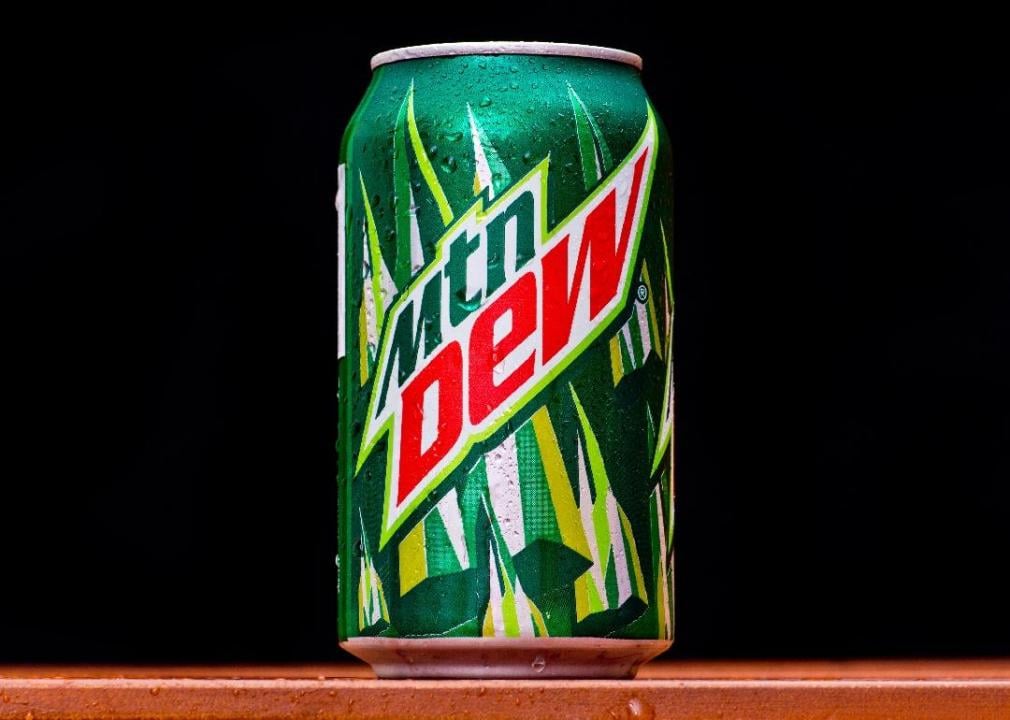 mountain dew can