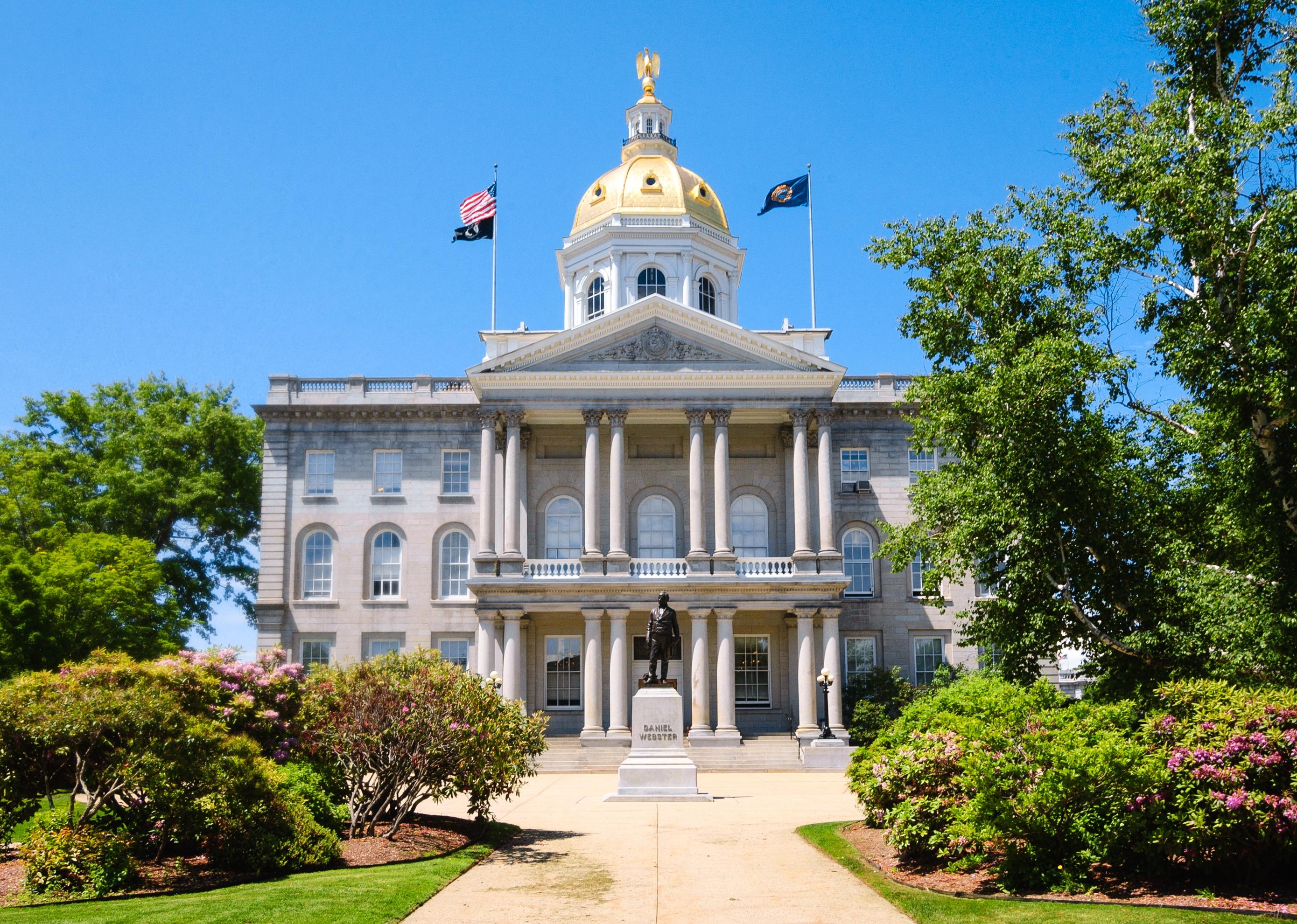 New Hampshire State House.