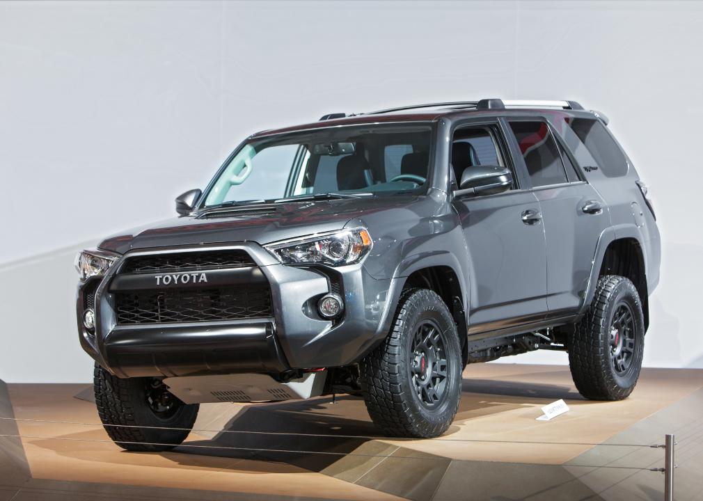 Toyota 4Runner on display