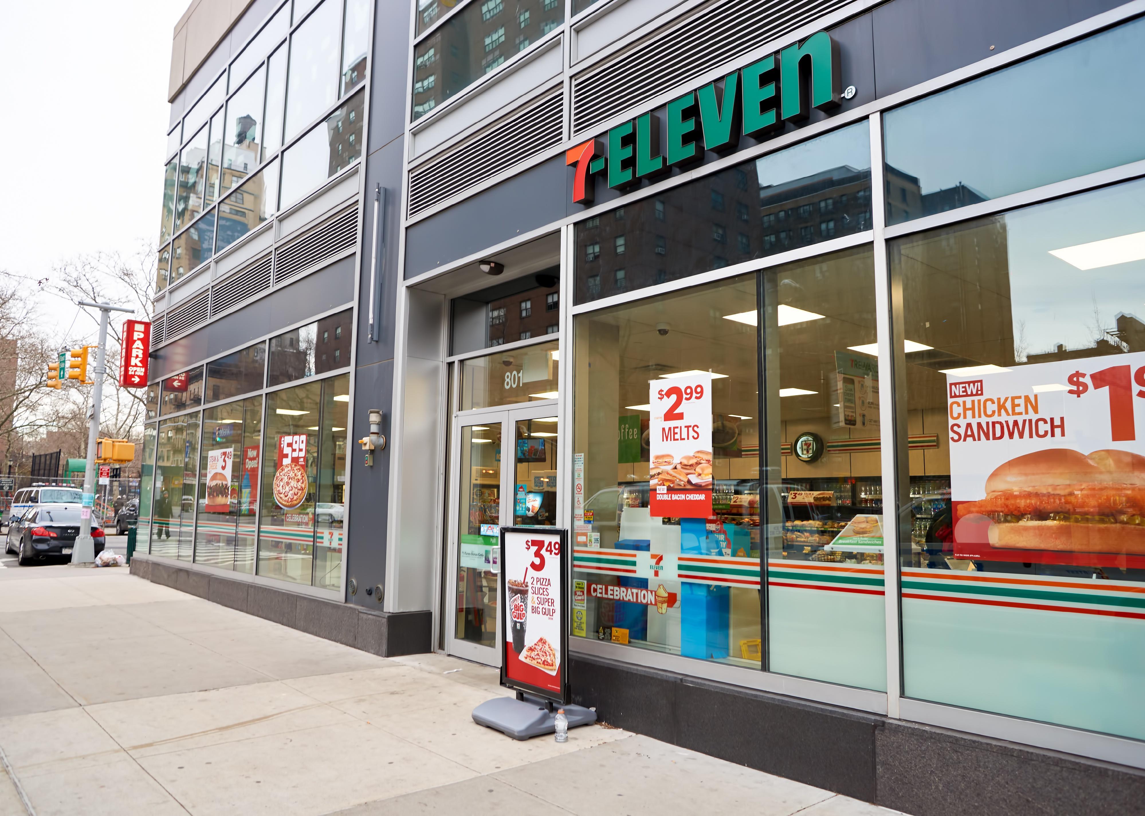 7-Eleven storefront.