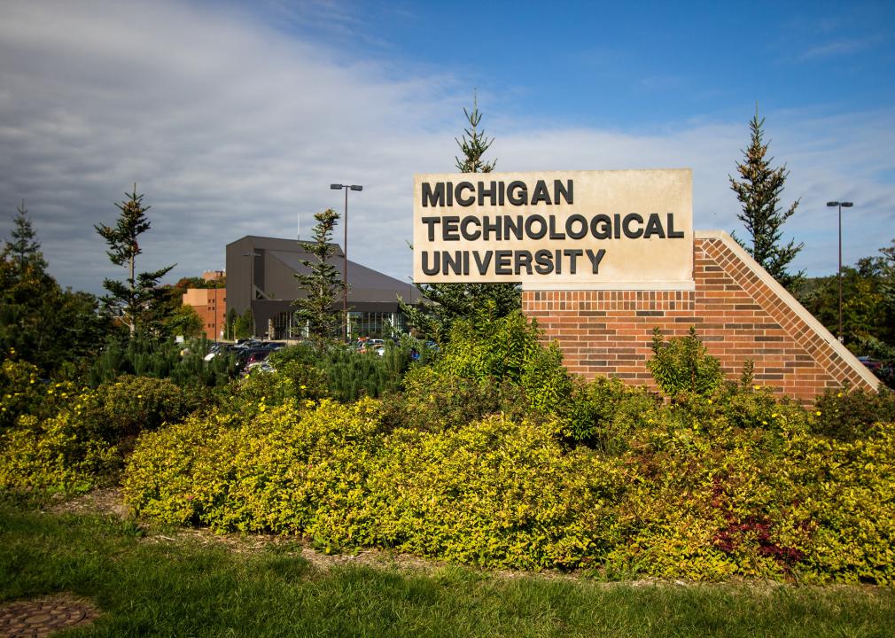 The campus of Michigan Technological University