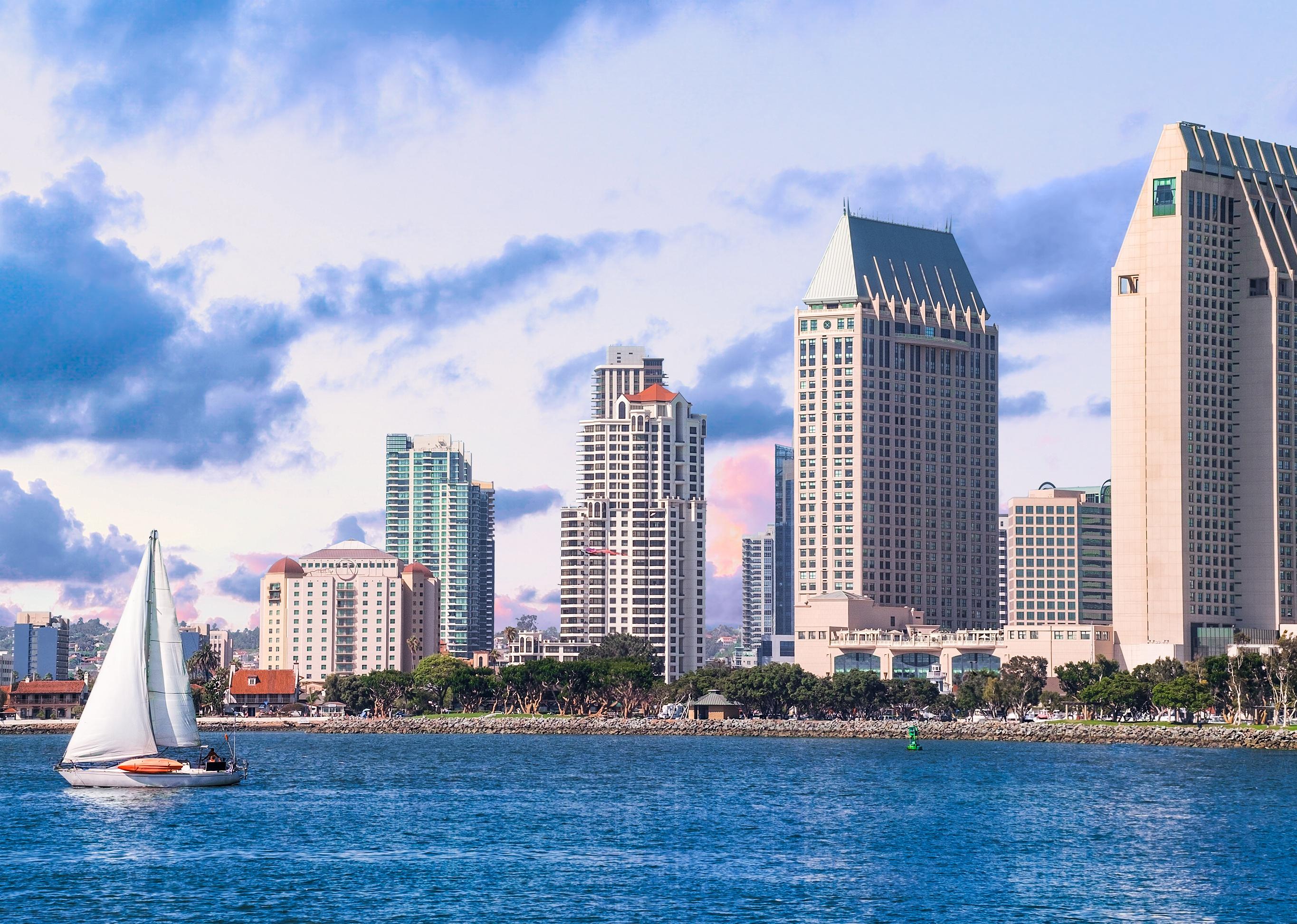 View of downtown San Diego.