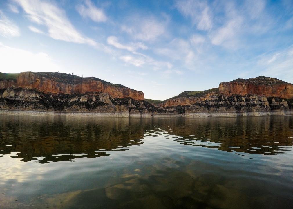 Bighorn Canyon Reservoir, Montana.