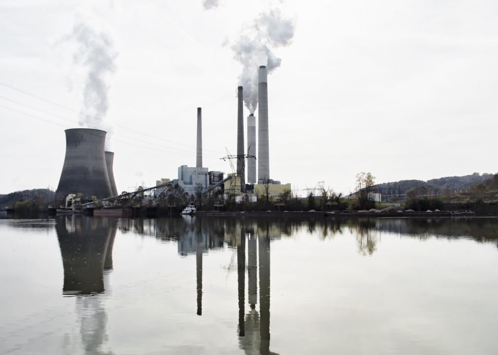 John Amos Power Plant in Winfield.