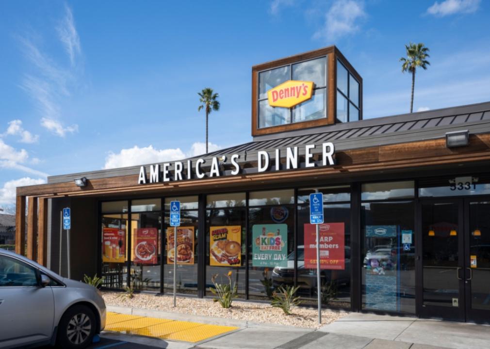 U.S. breakfast restaurants thrived in 2024 with $14.6 billion revenue // A Denny's restaurant as seen from the parking lot.