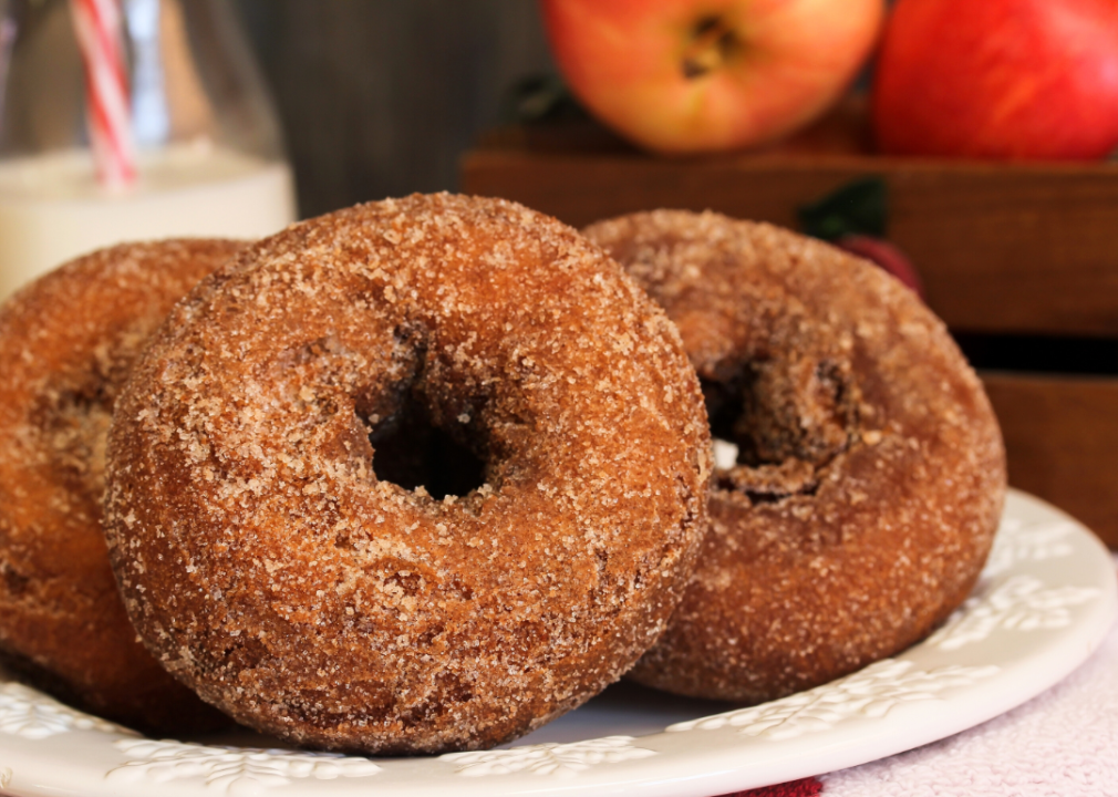 Apple cider donuts.