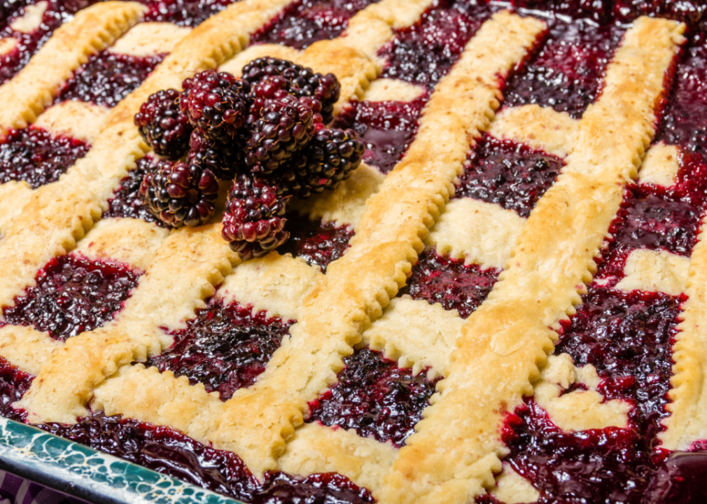 A marionberry pie.