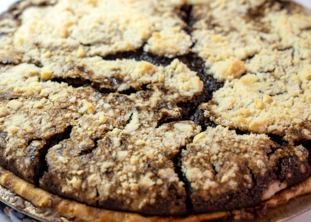 A shoofly pie.