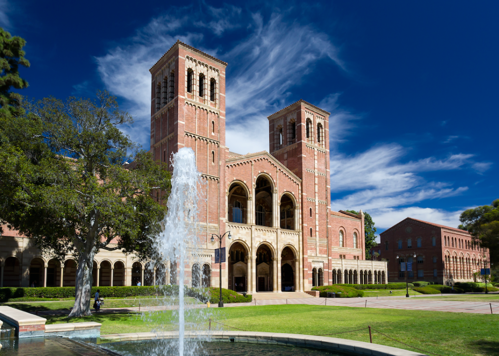 Campus of University of California in Los Angeles