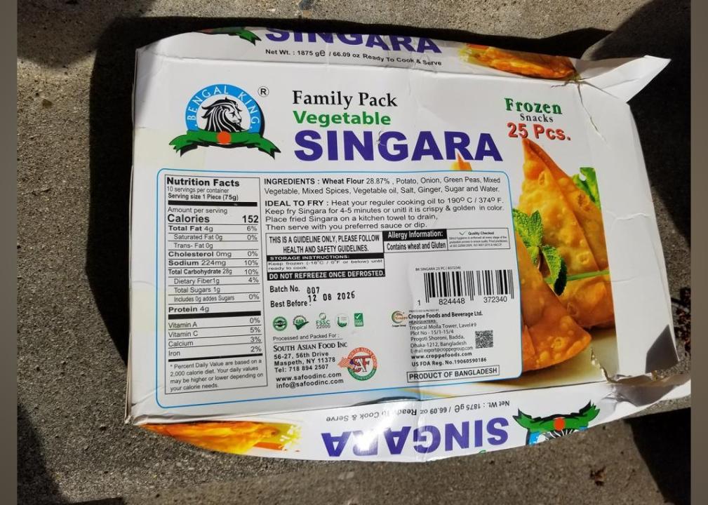 Vegetable singara box