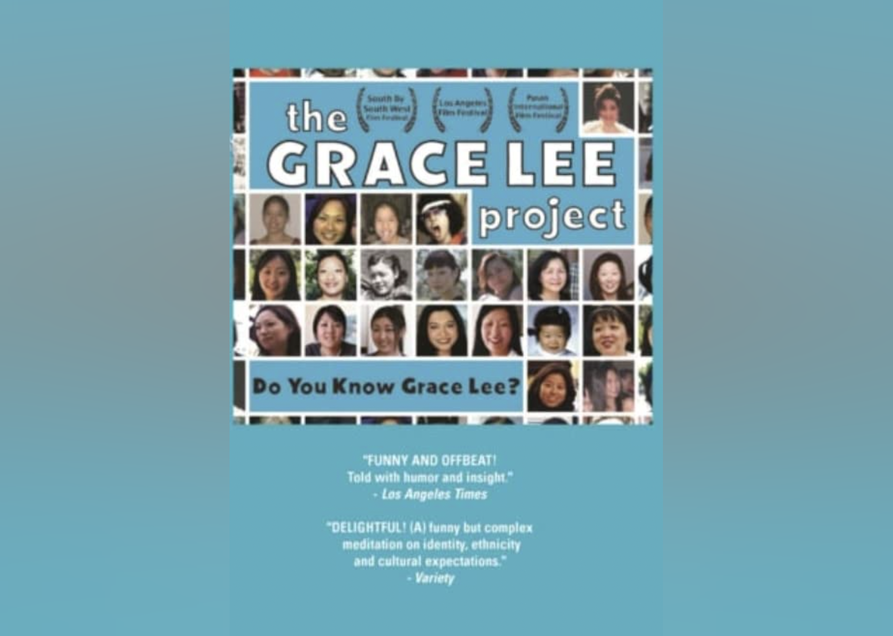 Promotional poster from the film "The Grace Lee Project."