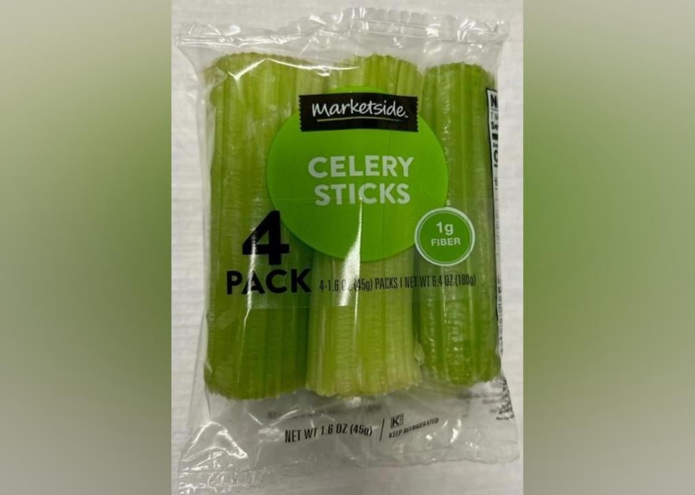 Celery sticks Bag of celery sticks.