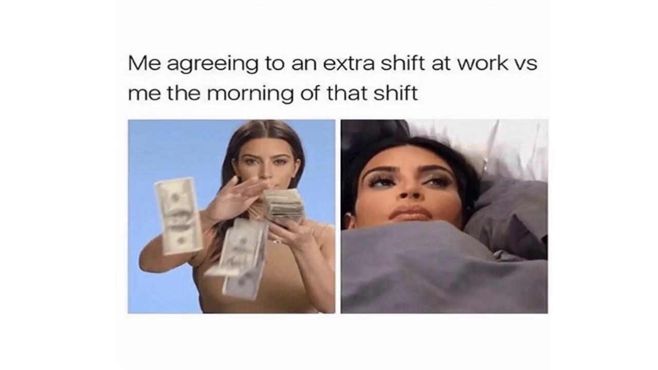 The popular "Kardashians" meme typically shows an overreaction.