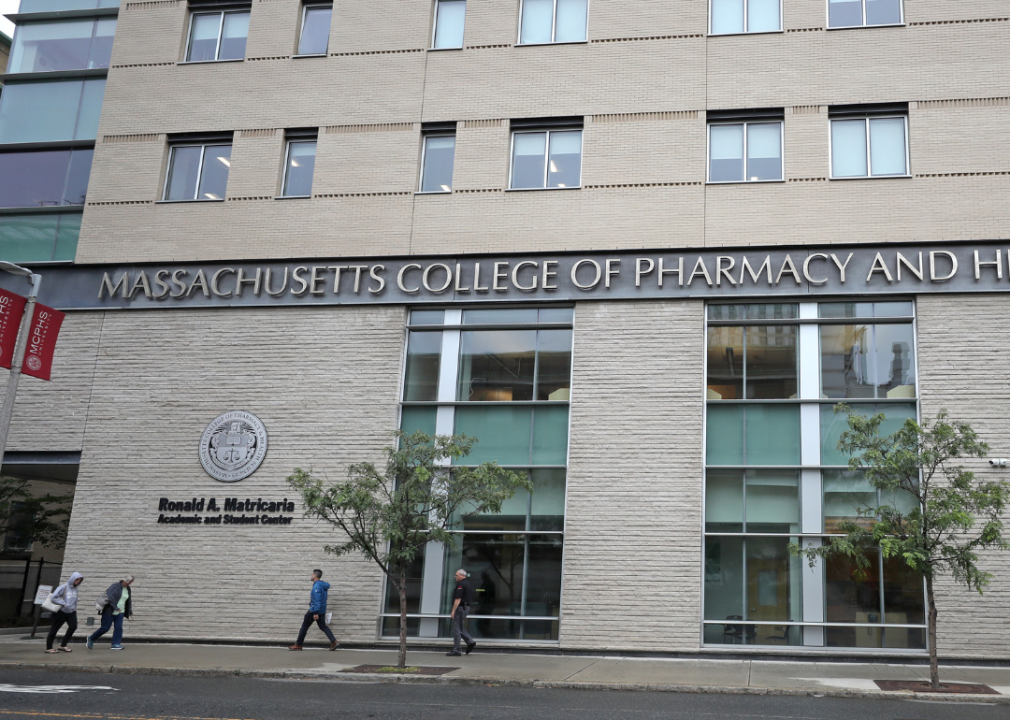 #5. Massachusetts College of Pharmacy and Health Sciences Massachusetts College of Pharmacy and Health Sciences.