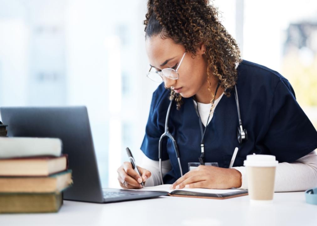 A nursing student.