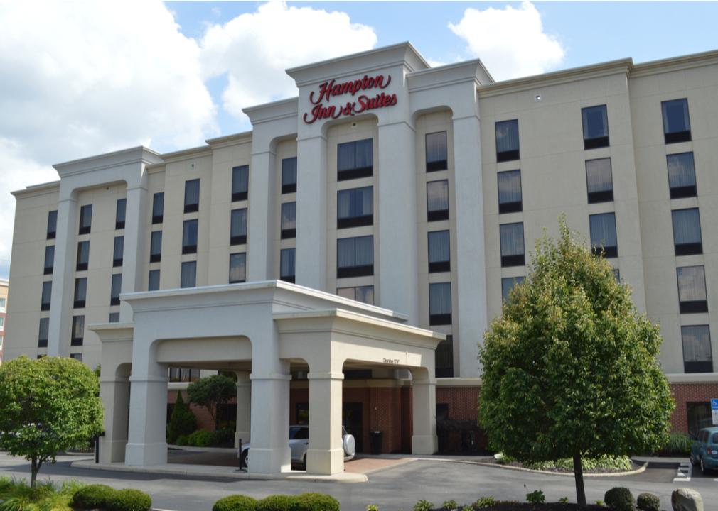The Hampton Inn in Columbus, Ohio