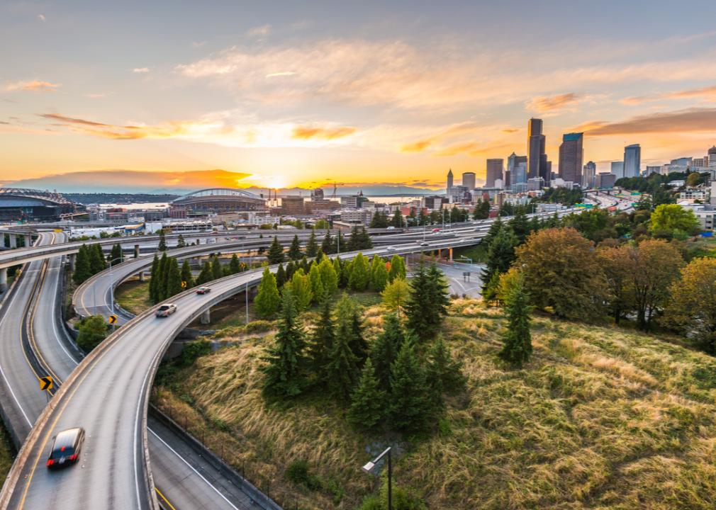 Seattle interstate freeways