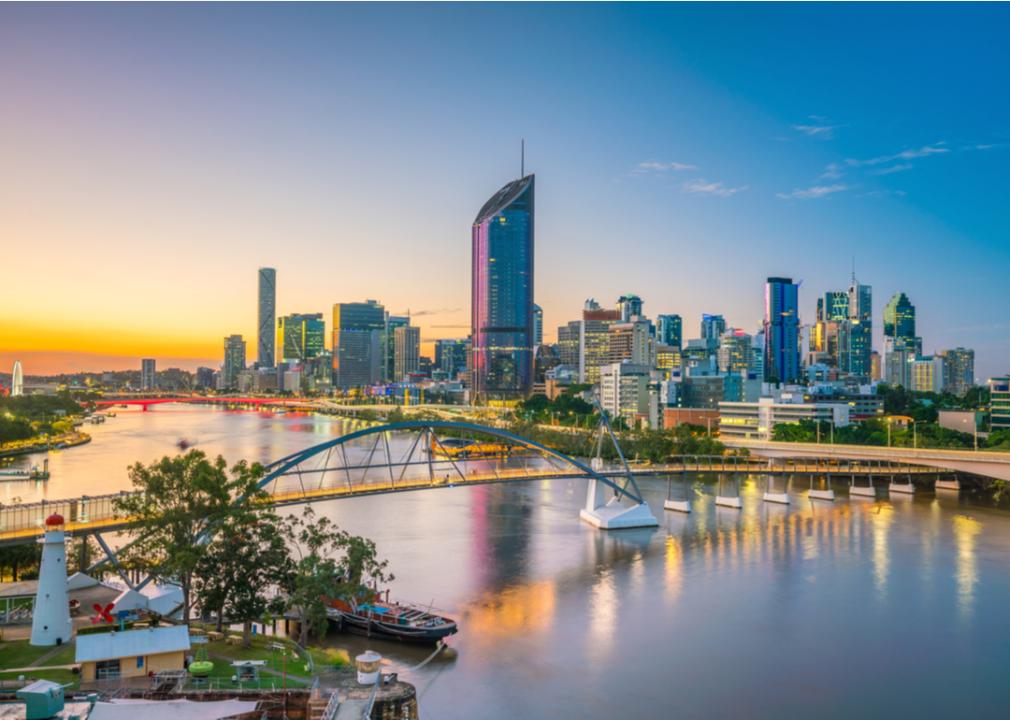Skyline of Brisbane, Australia