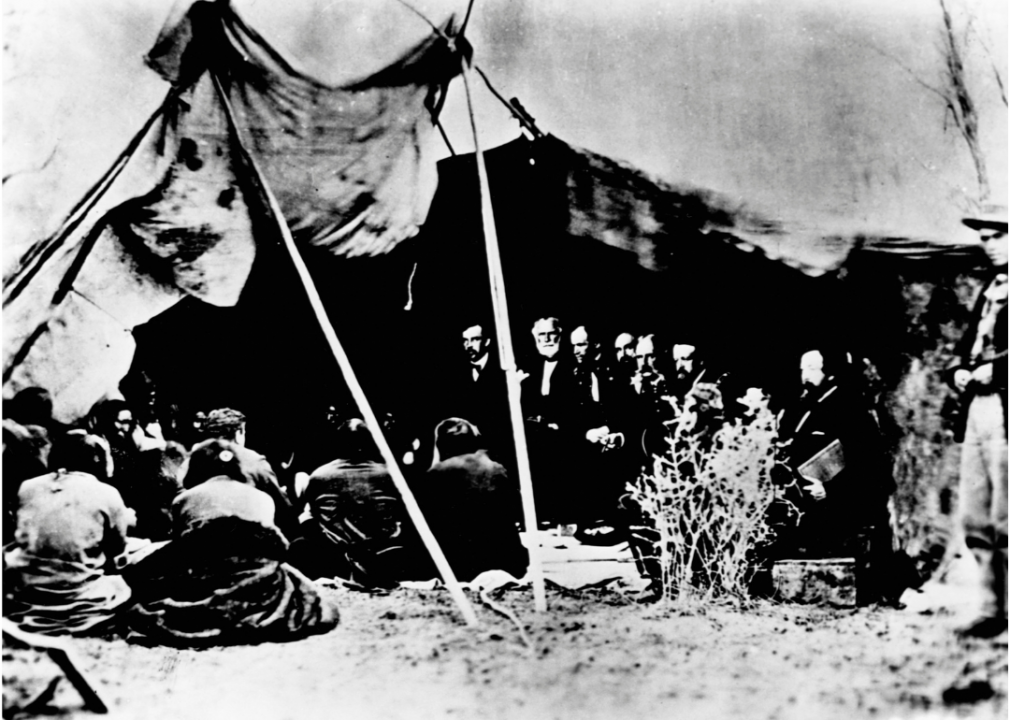 1868: Fort Laramie Treaty of 1868