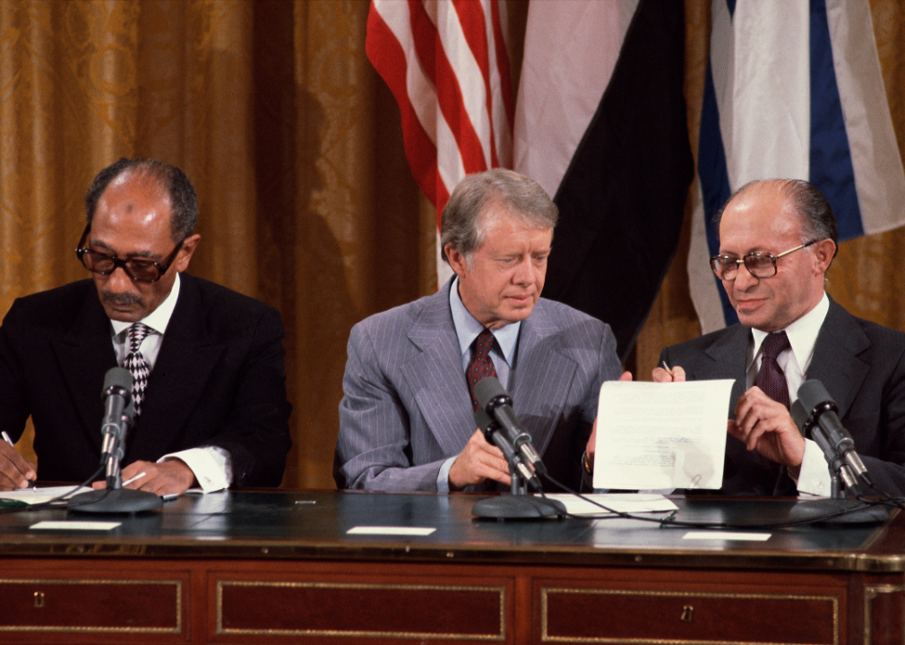 1978: Camp David Accords