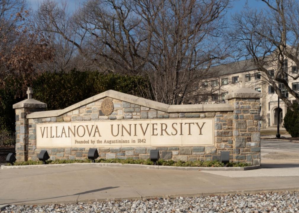 #32. Villanova University Villanova University.