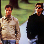 Dustin Hoffman and Tom Cruise in ‘Rain Man’.