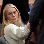 Gwyneth Paltrow sits in court.