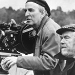 Ingmar Bergman and Sven Nykvist on the set of ‘Fanny and Alexander’.