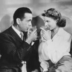  Humphrey Bogart and Ingrid Bergman in the film 'Casablanca' by Michael Kurtiz. 