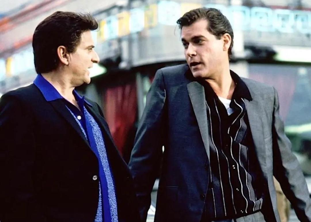 Joe Pesci and Ray Liotta in "Goodfellas" at the Jackson Hole Diner.