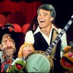 Steve Martin with his banjo on "The Muppet Show"