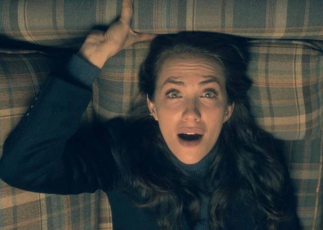 Kate Siegel as Theo in the Netflix hit horror series "The Haunting of Hill House"