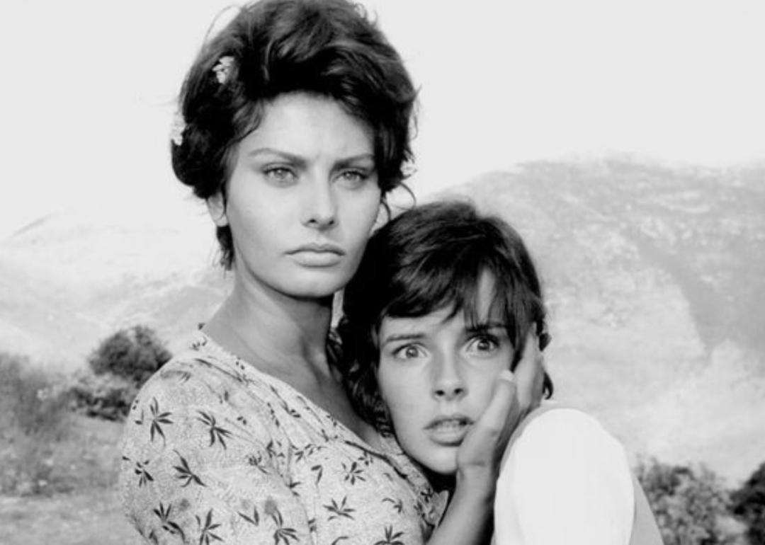 Sophia Loren in the movie "Two Women," which earned her an Oscar in 1961.