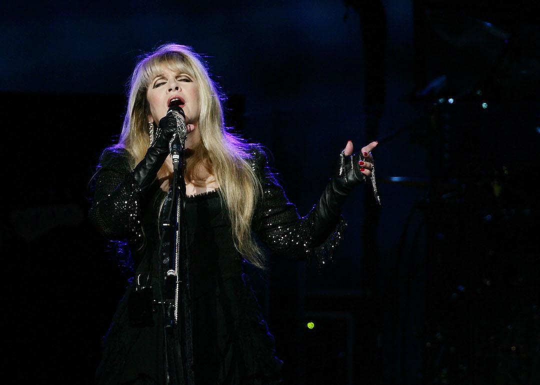 Stevie Nicks of Fleetwood Mac performs on stage in concert at Acer Arena on December 7, 2009 in Sydney, Australia.