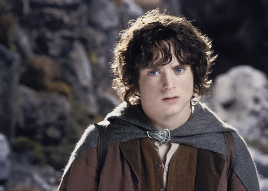 Elijah Wood as Frodo Baggins in "The Lord of the Rings: The Two Towers"