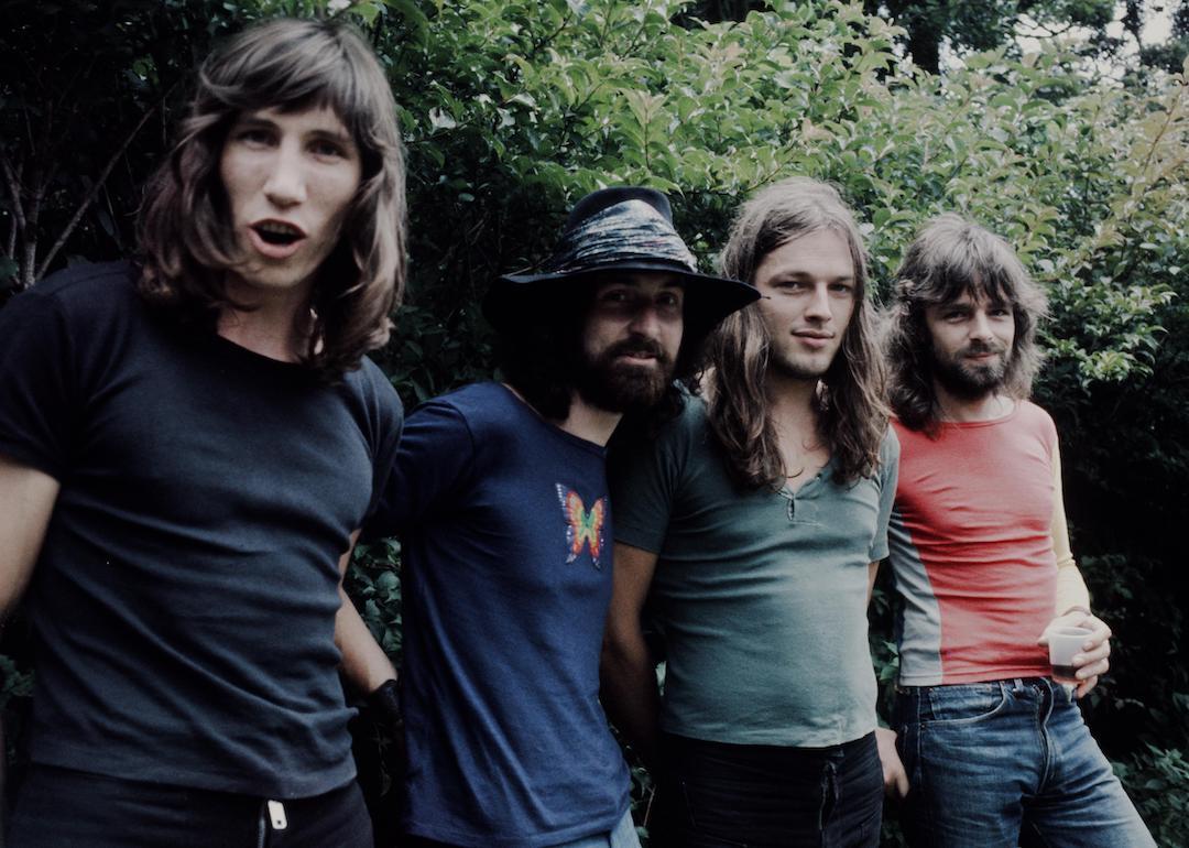 Pink Floyd live at Hakone Aphrodite, Kanagawa, August 6, 1971.
